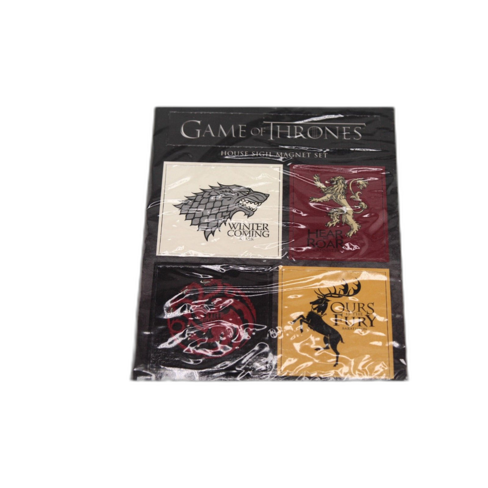 Game of Thrones House Sigil Magnet Set Sealed